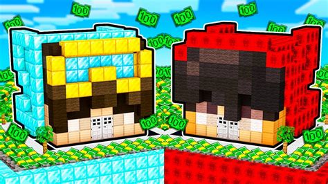 Nico vs Cash MILLIONAIRE House Battle in Minecraft! - YouTube