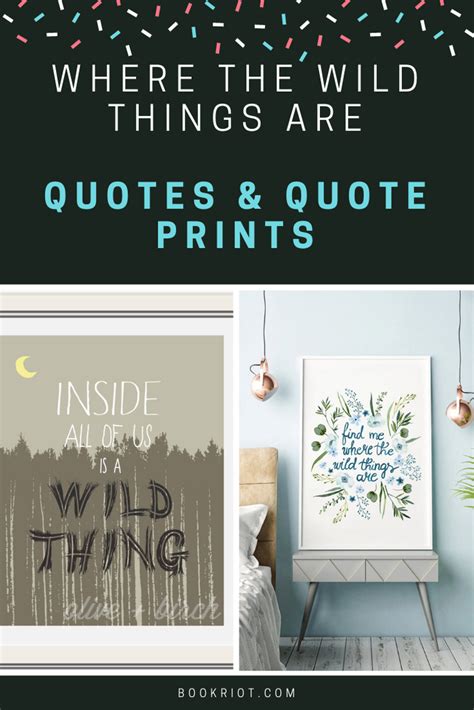 WHERE THE WILD THINGS ARE Quotes For Your Walls and More