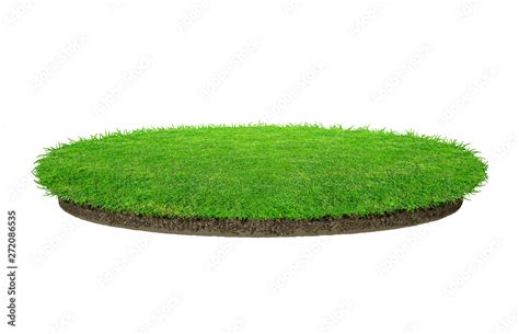 Abstract green grass texture for background. Circle green grass pattern ...