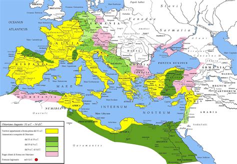 Roman Empire under Augustus (Illustration) - World History Encyclopedia