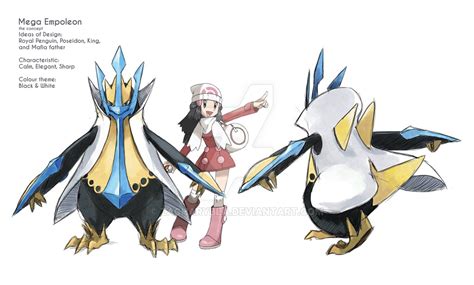 "Mega Empoleon Concept" by zacharybla | Pokémon | Know Your Meme