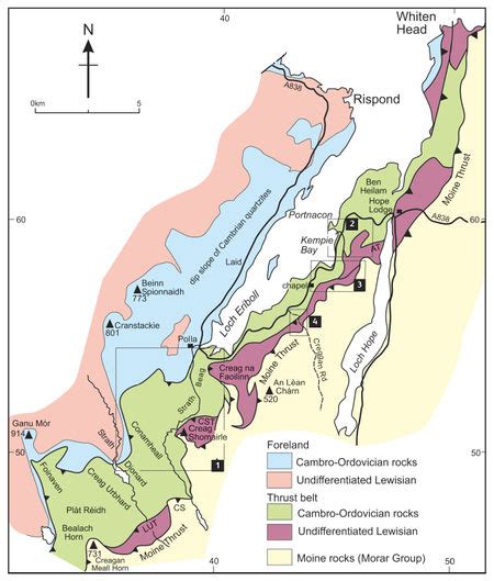 The Moine Thrust Belt at Loch Eriboll - an excursion - MediaWiki