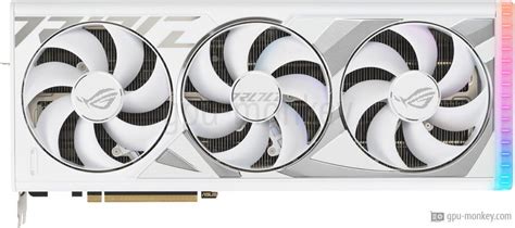 ASUS ROG Strix GeForce RTX 4090 White Edition Benchmark and Specs