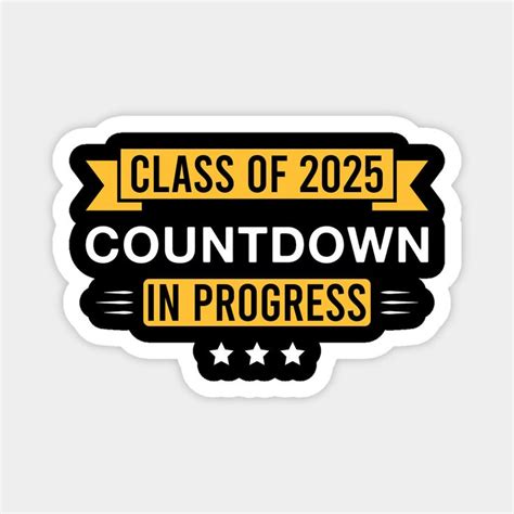 Class of 2025 Countdown in Progress Senior 2025 Graduation by ...