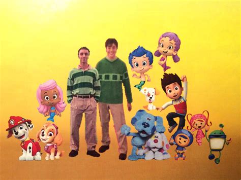 Nick Jr Crossover Bubble Guppies And Blues Clues Blues Clues Nick ...