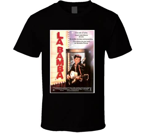 La Bamba Movie Poster Retro Aged Look T Shirt