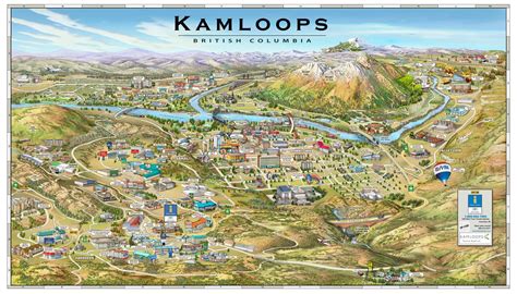 Street Map Of Kamloops Bc - A Map Of The United States