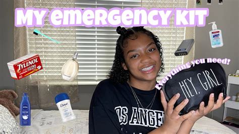 What's in my back to school Emergency Kit *everything you need* - YouTube