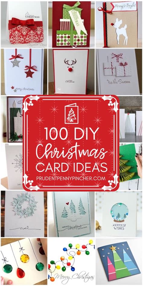 100 Best DIY Christmas Cards - Prudent Penny Pincher