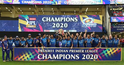 Mumbai Indians secure fifth entry in IPL winners list with 2020 title