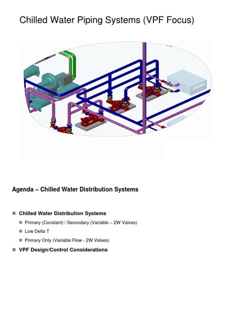 CHILLED WATER SYSTEM.ppt | Pump | Flow Measurement