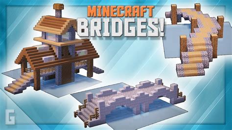 Minecraft: Unique & Creative Bridge Designs! - YouTube