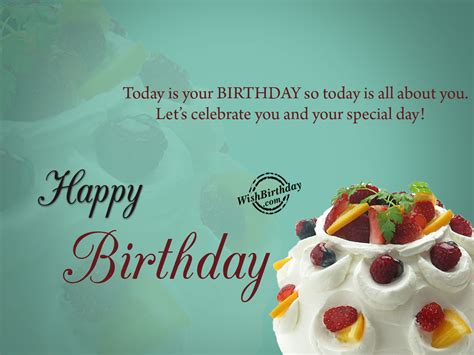 Let’s celebrate you - Birthday Wishes, Happy Birthday Pictures