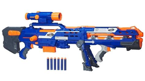 Elite Nerf Longshot CS-6 Review | Nerf Gun Attachments