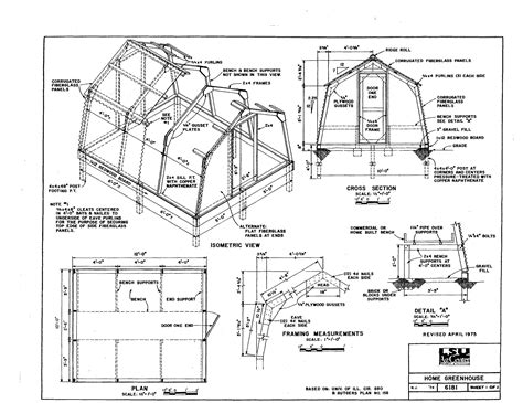 Greenhouse House Plans