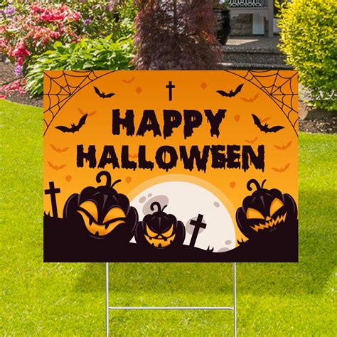 Happy Halloween Yard Signs | Halloween Yard Signs