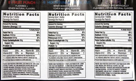 Powerade Nutritional Information Nz | Besto Blog