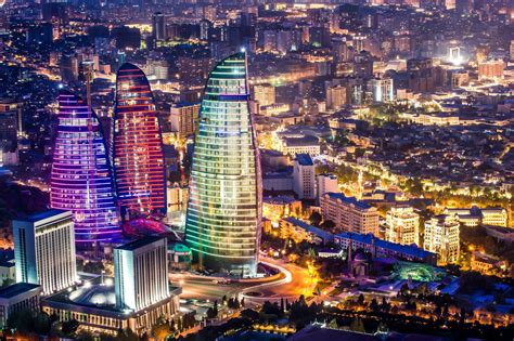 Baku Flame Towers 4k Ultra HD Wallpaper and Background Image ...