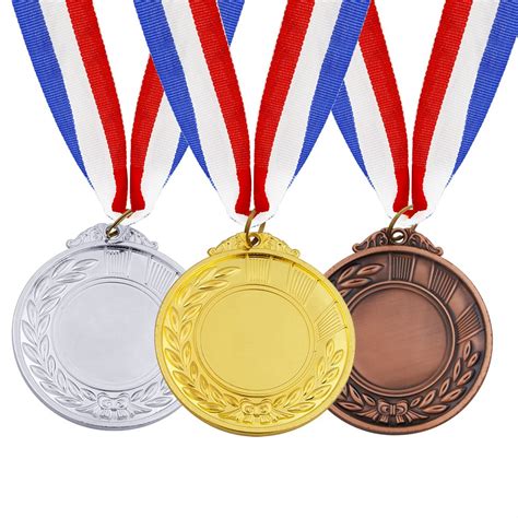 Buy Caydo 3 Pieces Gold Silver Bronze Award Medals-1st 2nd 3rd Place ...