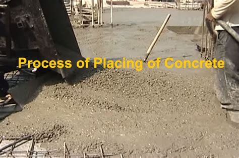 Learn the Process of Placing of Concrete - ConstructUpdate.com