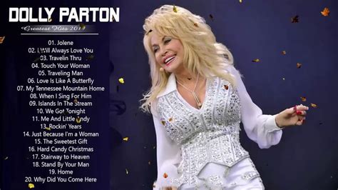 Dolly Parton Gretatest Hits || Top 20 Best Songs Of Dolly Parton ...