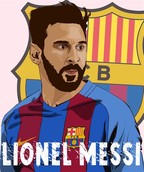 Leo Messi Cartoon