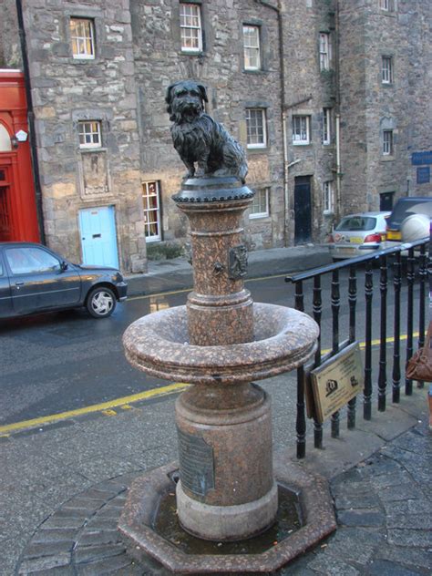 The 'Greyfriars Bobby' Statue © Bill Henderson :: Geograph Britain and ...