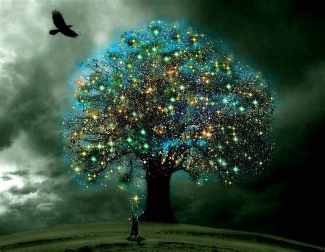 Sweet Dreams | Magical tree, Tree art, Tree wallpaper