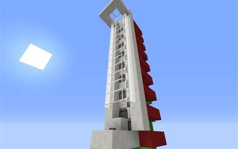 Compact piston elevator Minecraft Project