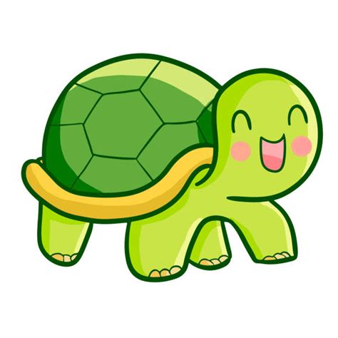 Best Cute Cartoon Turtles Walking Illustrations, Royalty-Free Vector ...