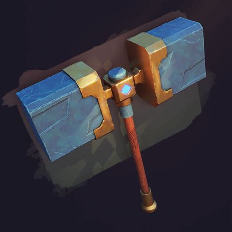 ArtStation - Game ready Hammer/Sword