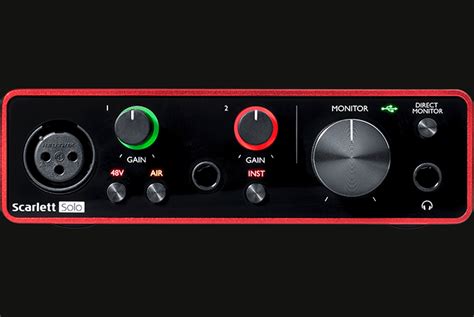 Focusrite Scarlett Solo 3rd Gen - Guitar Guys