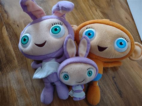 NEW CBeebies Waybuloo Plush Soft Toy Cute Lau Lau/Di Li/Jo Jo/Nok Tok ...