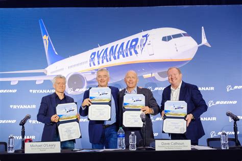 RYANAIR ORDERS 300 BOEING 737-MAX-10 AIRCRAFT WORTH $40BN – Ryanair's ...