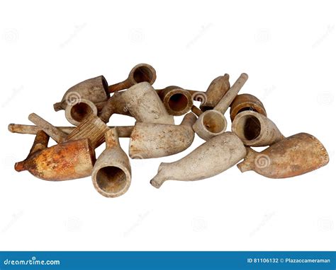 Antique Clay Pipes stock photo. Image of antique, bowl - 81106132