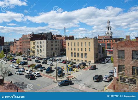 Historic Buildings in Lawrence, Massachusetts, USA Editorial Stock ...