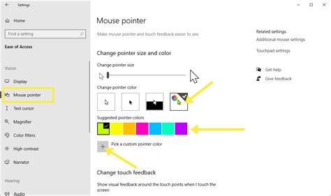 How to change mouse cursor color on windows 10 - bxejust