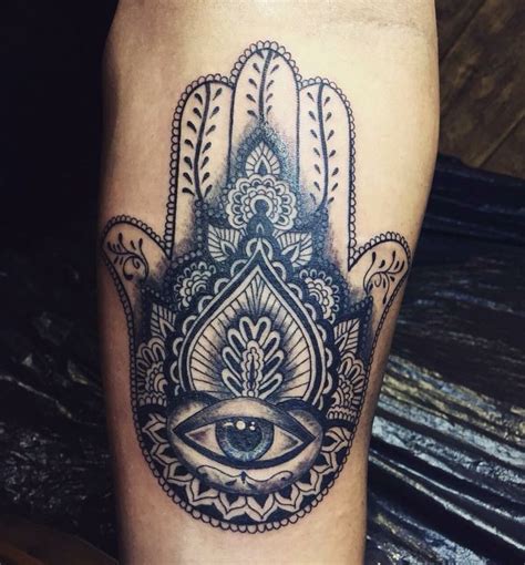 Hand of Fatima Tattoo by Rey Sparkle | Hamsa hand tattoo, Tattoos, Hand ...