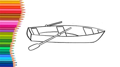 Row Boats Drawing