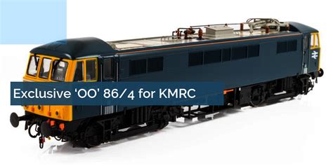 Exclusive ‘OO’ Class 86/4 Kernow Model Rail Centre