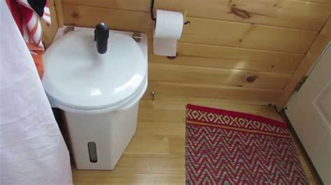 Using the C-Head Composting Toilet in a Tiny House - YouTube