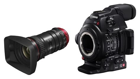 Canon Cinema EOS C100 MK II Camera and 18-80mm T4.4 Compact Servo Zoom ...