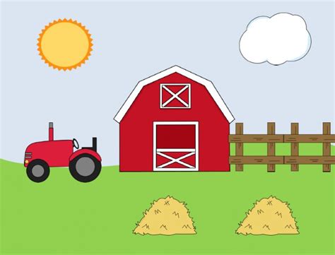 Happy Farm Barn Clip Art, PNG, 822x627px, Happy Farm, Agriculture, Area ...