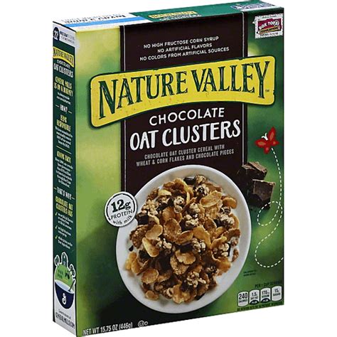 Nature Valley Cereal, Chocolate Oat Clusters | Cereal | Hays