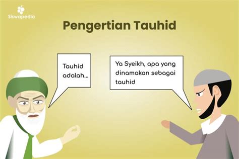 Definisi atau Pengertian Tauhid Dalam Agama Islam