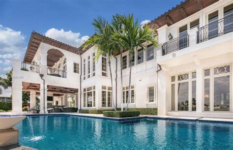 This Unique Boca Raton Mansion comes with the Ultimate Entertaining Space