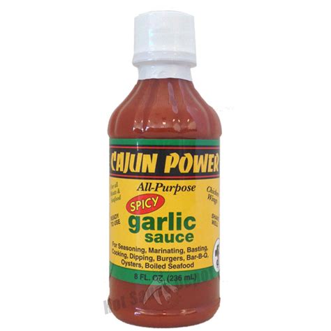 Hot Sauce Depot > Hot Sauce Brands > Cajun Power Spicy Garlic Sauce ...