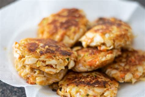 Crab Cakes with Imitation Crab Meat - Thrift and Spice