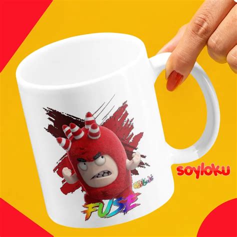 Oddbods Fuse Is Angry Mug Custom | Lazada Indonesia