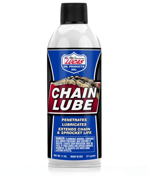 9809 Lucas Aerosol Chain Lube *MUST SHIP UPS GROUND* - ARC Racing